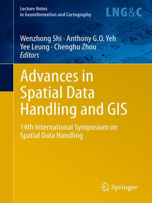 cover image of Advances in Spatial Data Handling and GIS